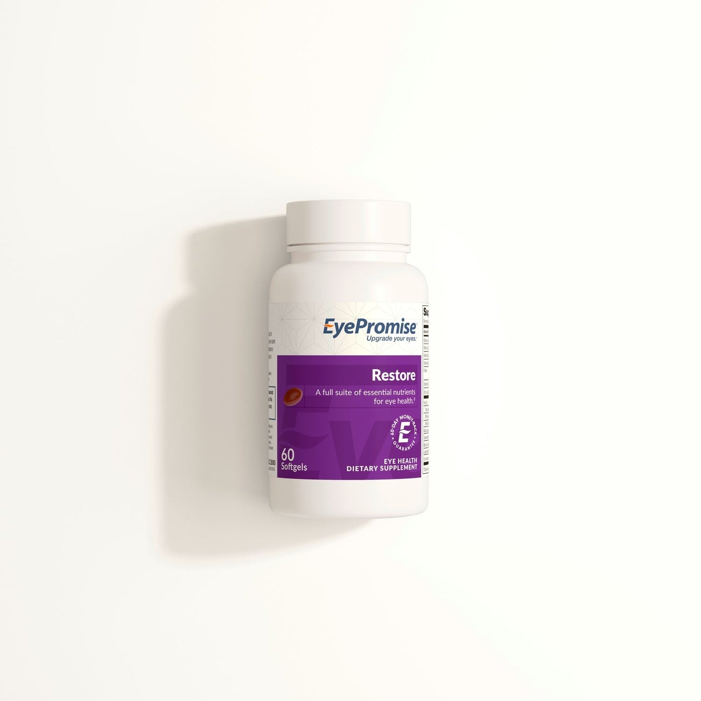 EyePromise Restore Eye Health Supplements - 60 Softgels, 30-Day Supply - Omega 3 Supplement for Aging Eyes with Lutein and Zeaxanthin, Fish Oil, EPA, DHA & Eye Vitamins and Nutrients